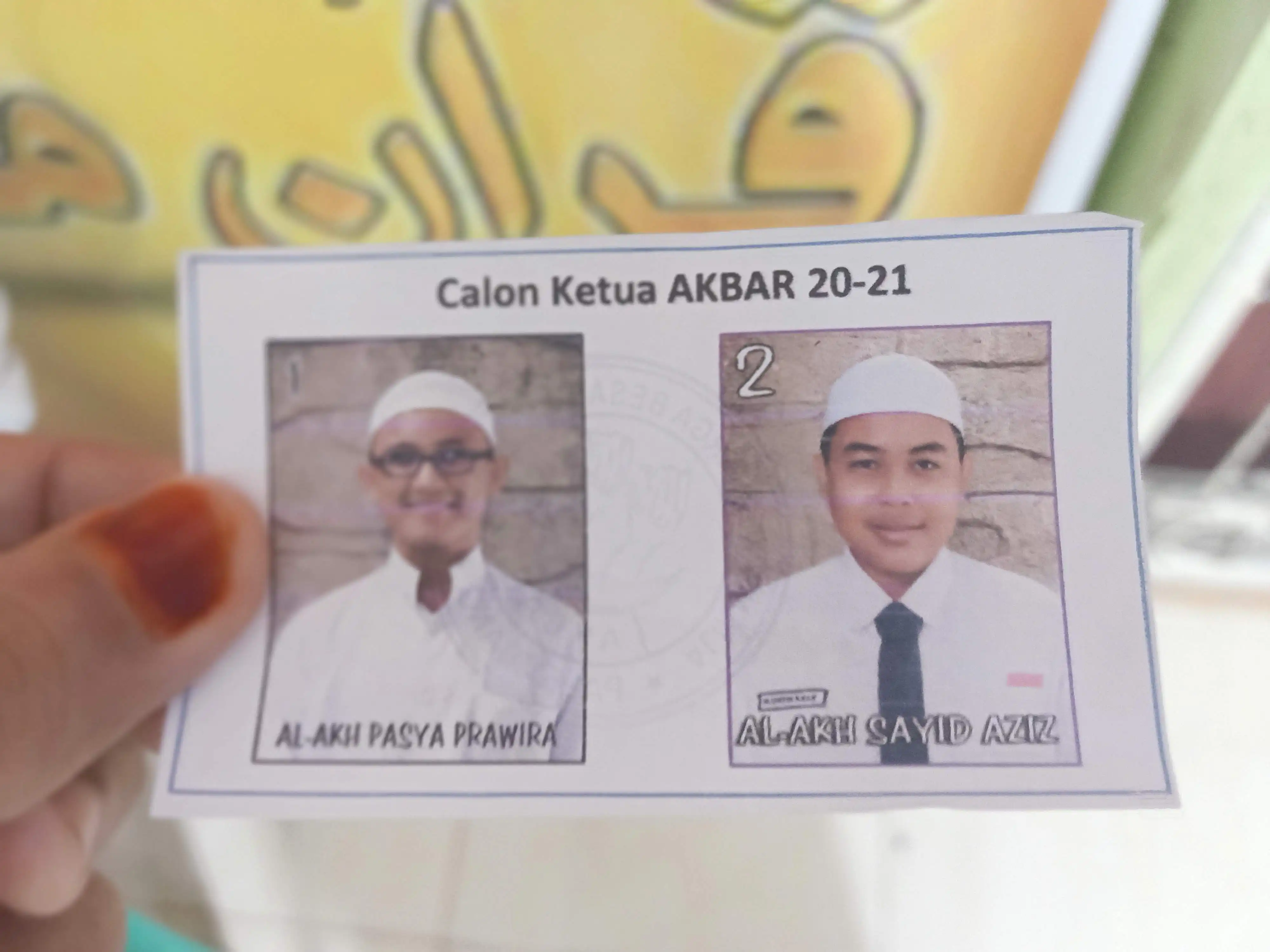 Pemilihan Ketua Akbar 9